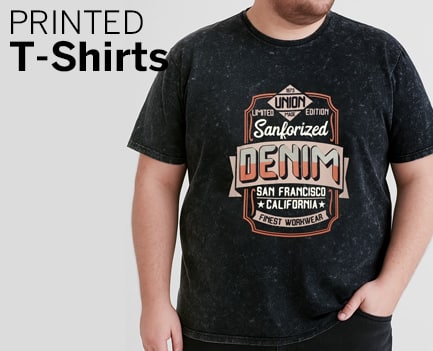 PRINTED T-SHIRTS